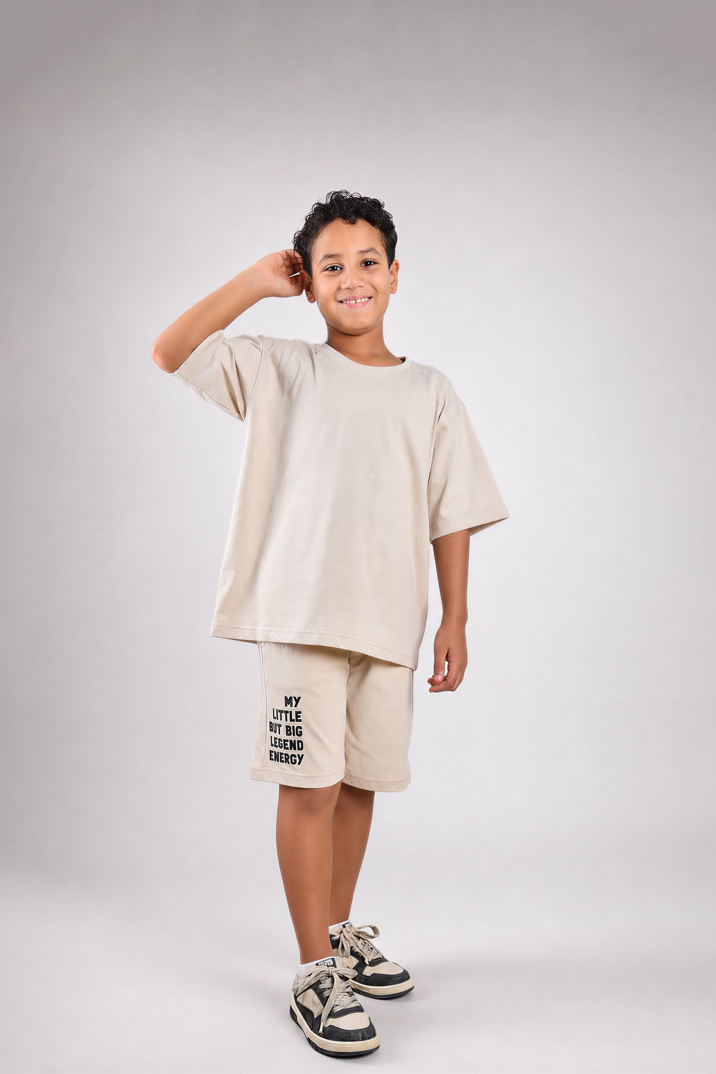 Little Legend Boys Set - Beige