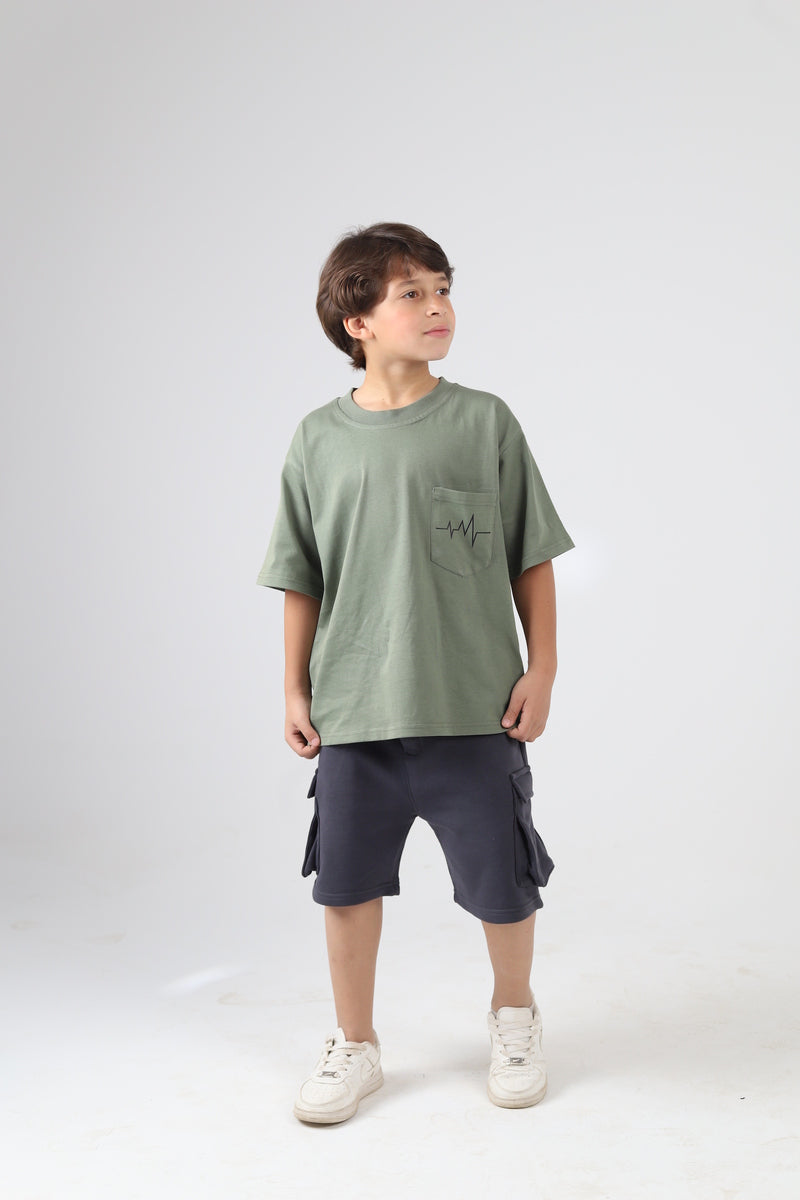Keep Moving Olive T-Shirt