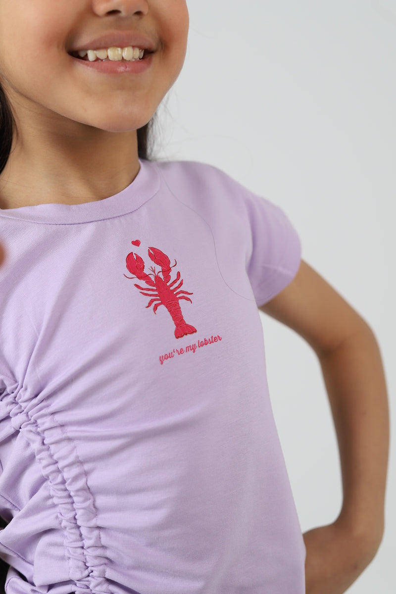 Lobster Fitted T-Shirt