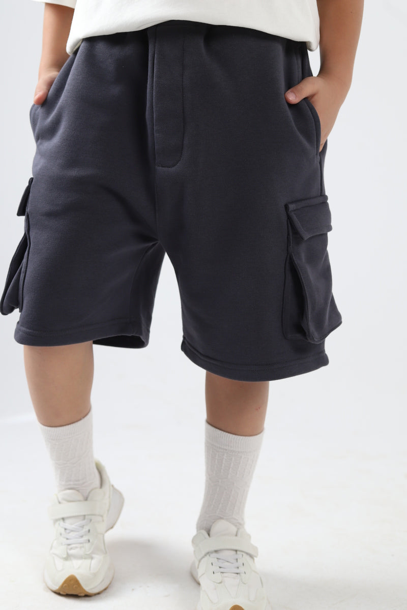 Urban Cargo Boys Short - Dark Grey