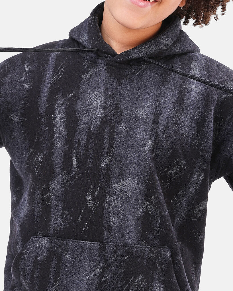 Shadow Vibes Black Unisex Hoodie