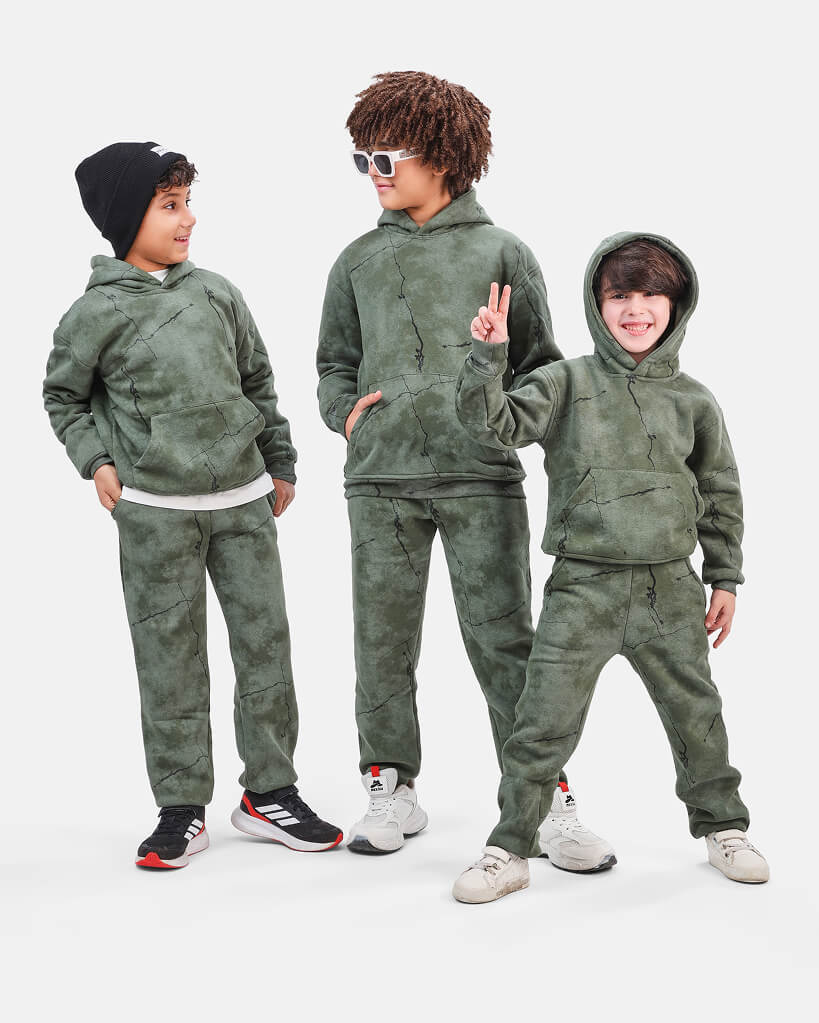 Cracked Green Boys Set